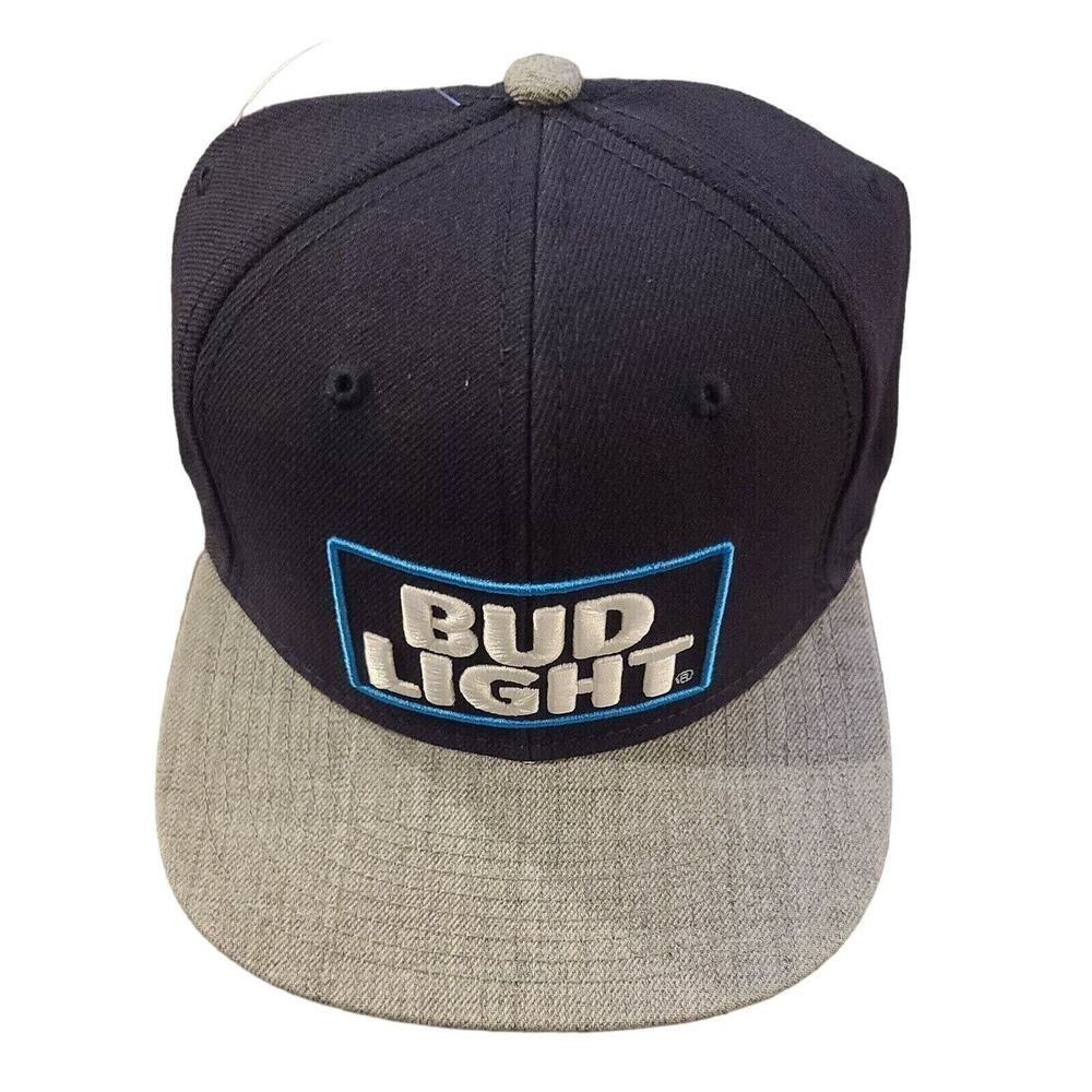 Bud Light Hat H3 Sportsgear Snap Back Adjustable Fit